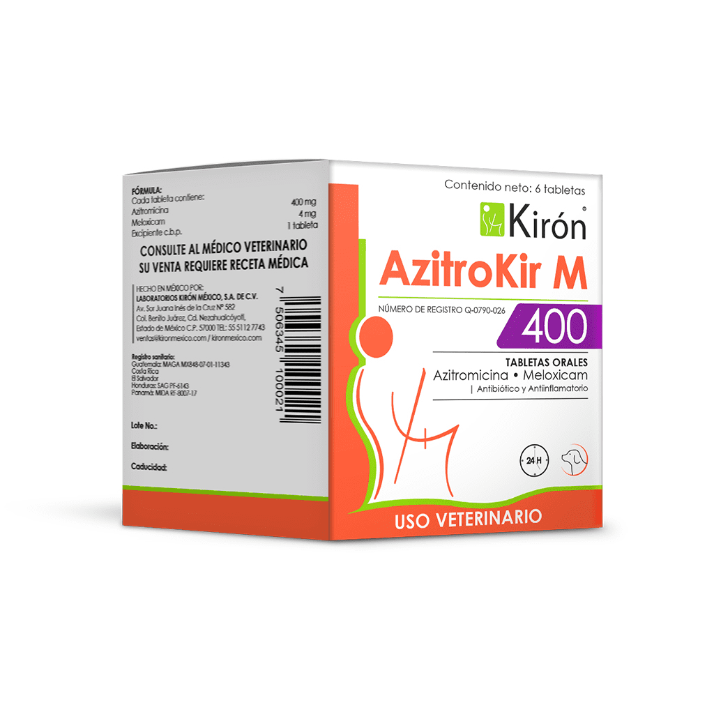 Azitrokir M 400 Kiron Tabletas Azitrokir M 400 Kiron Tabletas